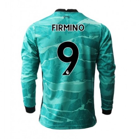 Billiga Fotbollströjor Liverpool Roberto Firmino 9 Borta tröja 2020/21 Långärmad
